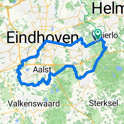 Route in Mierlo Waalre 44