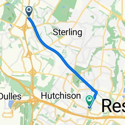 Warp Dr, Sterling to Herndon Pkwy, Herndon