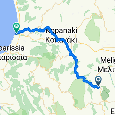 Archaia Messini to Kalo Nero