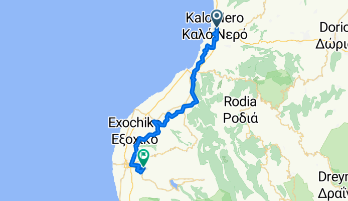 Ethniki Odos Pyrgou-Kalamatas, Kalo Nero to Filiatra