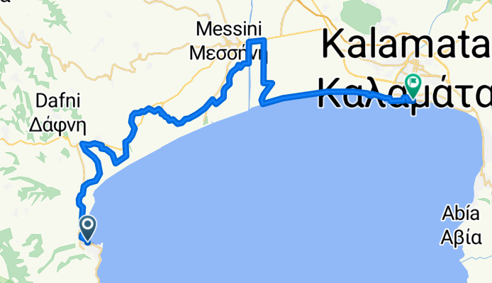 Petalidiou-Koronis, Petalidi to Navarinou, Kalamata