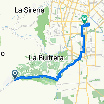 De La Voragine Inicio de ruta a Carrera 20-30