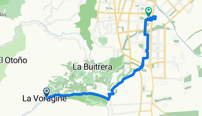 De La Voragine Inicio de ruta a Carrera 20-30