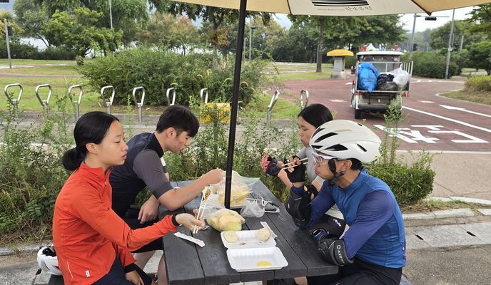 Foto 1 der Bikemap-Route "광나루 한강공원"