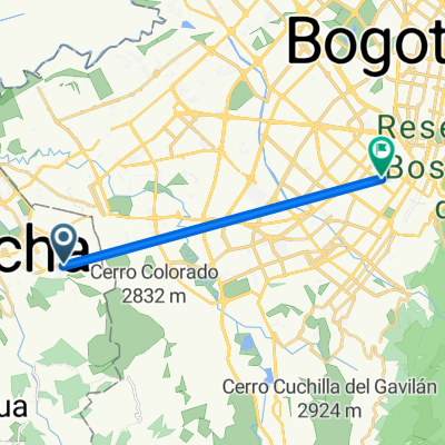 De Calle 14-00 a Carrera 16-36