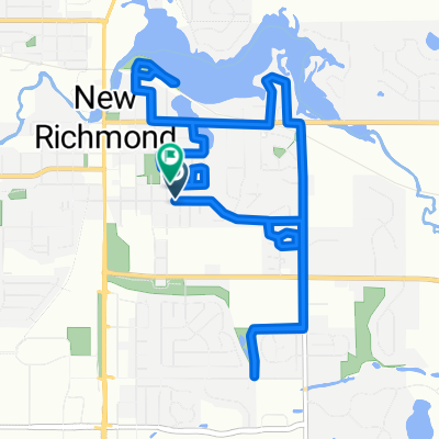 E Sixth St, New Richmond to E Sixth St, New Richmond