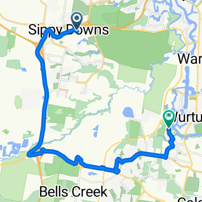 Route in Sippy Downs
