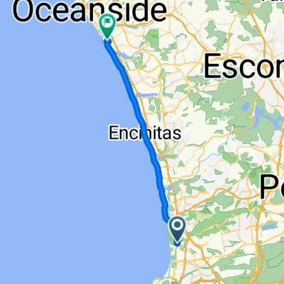 N Torrey Pines Rd, San Diego to Carlsbad Village, Carlsbad