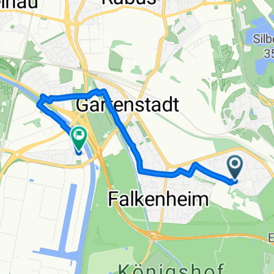 Leerstetter Straße, Nürnberg nach Regenstraße, Nürnberg