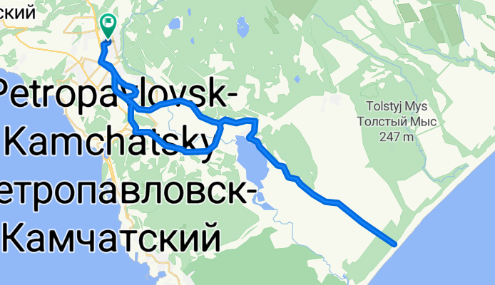 Вольского улица, Петропавловск-Камчатский до улица Савченко, Петропавловск-Камчатский