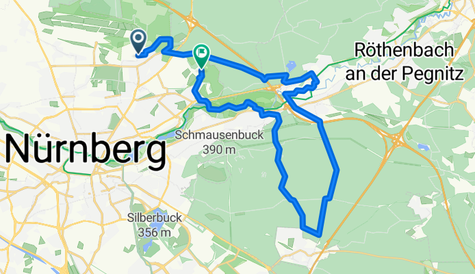 Westroute Nürnberger Gravelrunde