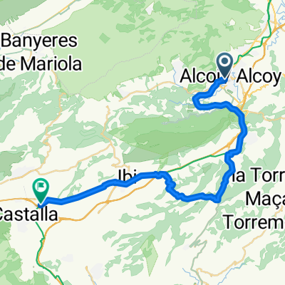 From Alcoy to Castalla
