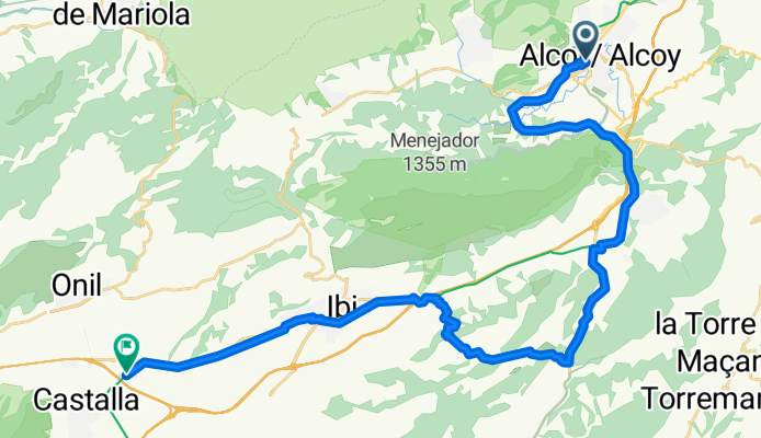 From Alcoy to Castalla
