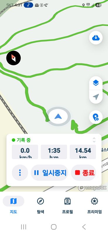 북면 ~ 북면