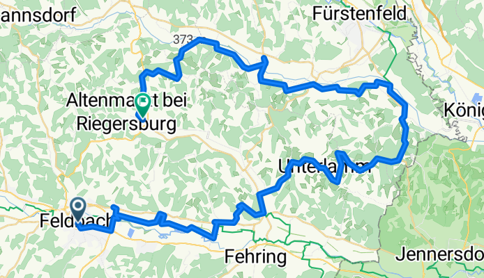 Feldbach nach Riegersburg, Riegersburg