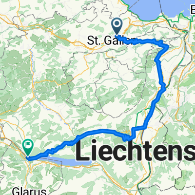 Von Sankt Gallen bis Schänis