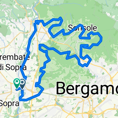 Ciclovia dei Colli e del Brembo_Antiorario