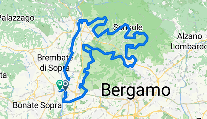 Ciclovia dei Colli e del Brembo_Antiorario