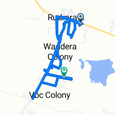 Gitam University Road to Unnamed Road