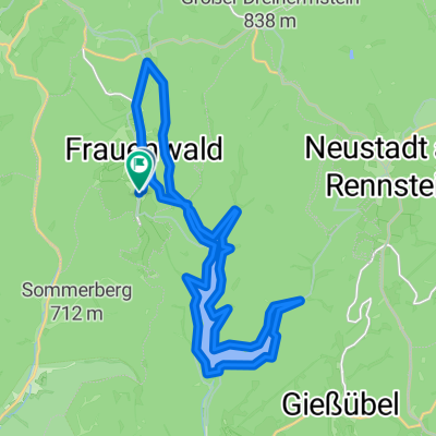 Frauenwald / Talsperre Schönbrunn