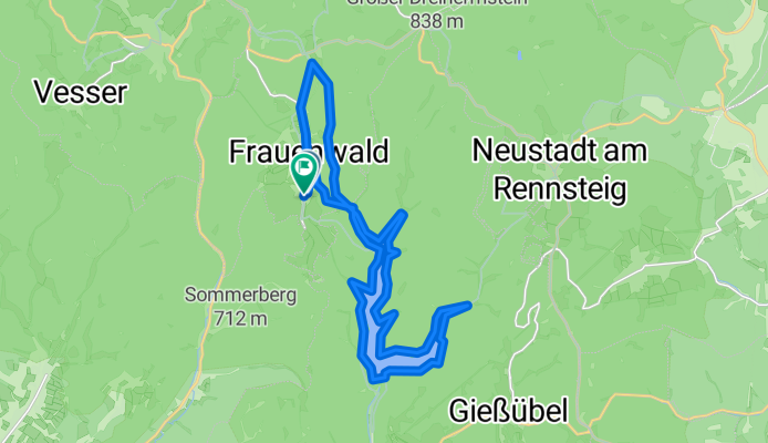 Frauenwald / Talsperre Schönbrunn