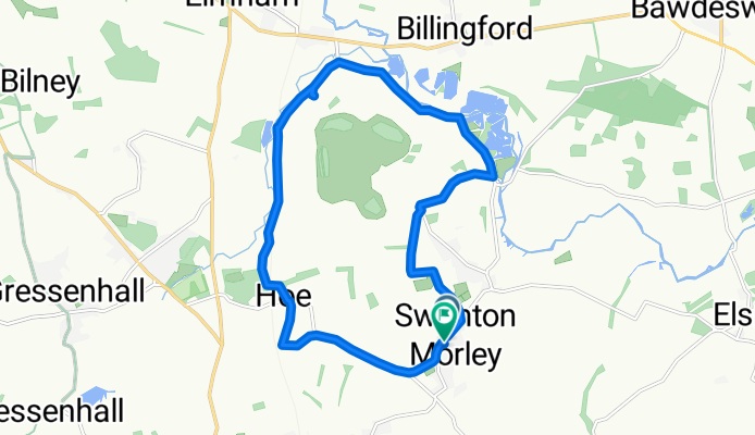 Bedingfield Road to Bedingfield Road