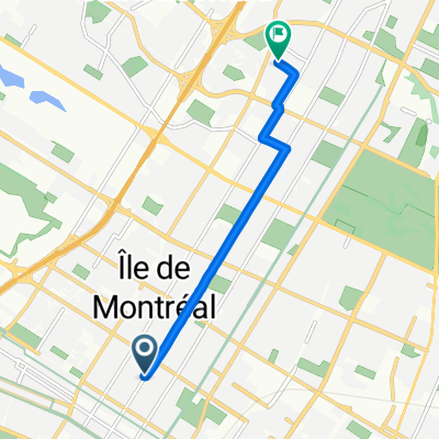 Rue Garnier, Montréal à Rue Jean-Talon Est, Montréal