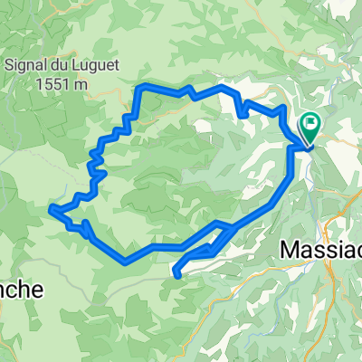 D 909, Blesle nach Rue de la Gare, Blesle