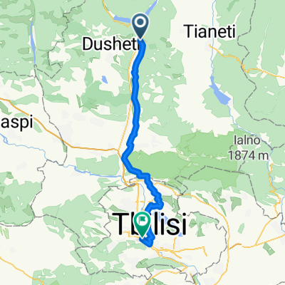 From dusheti to Tbilisi