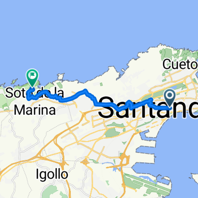 Route to Soto de la Marina