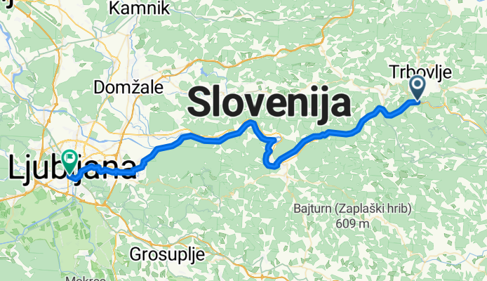 Trbovlje - Ljubljana