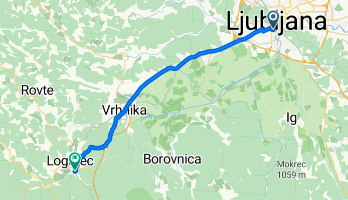 Ljubljana - Logatec