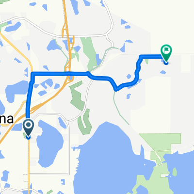 Narcoossee Road to Longleaf Woods Drive