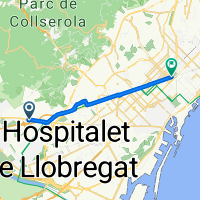 Route in Sant Just Desvern