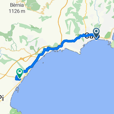 Calle Balandros, Calpe to Calle del Belén, Altea