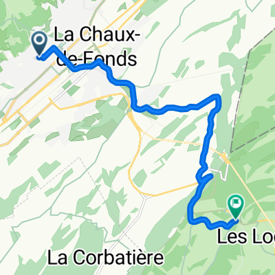 De Rue Combe-Grieurin à Route de la Vue-des-Alpes