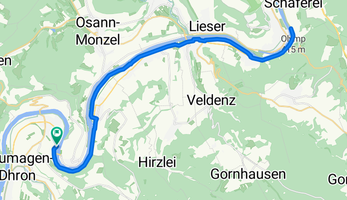 Moselstraße nach Moselstraße