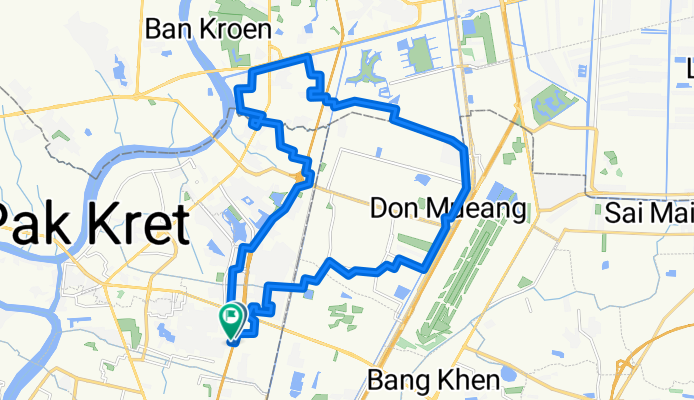 Soi 1, Pak Kret District to Muban Nichada Premier Place 1, Pak Kret District