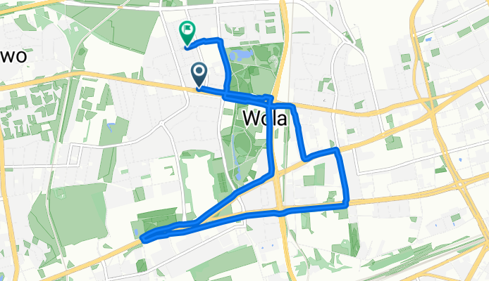 Koło, Warszawa do J Brożka, Warszawa