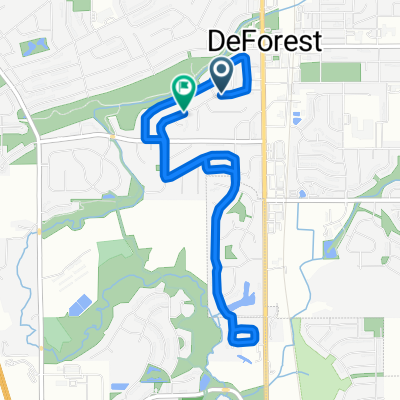 Sunset Dr, De Forest to Sunset Dr, De Forest