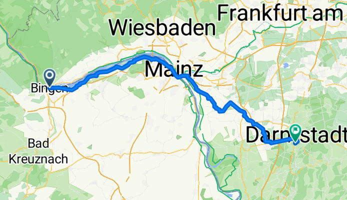 Bingen am Rhein - Darmstadt