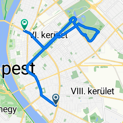 District VIII, Budapest to Ditrói Mór utca, Budapest