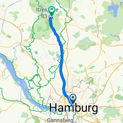 Alsterchaussee nach Hauptstraße