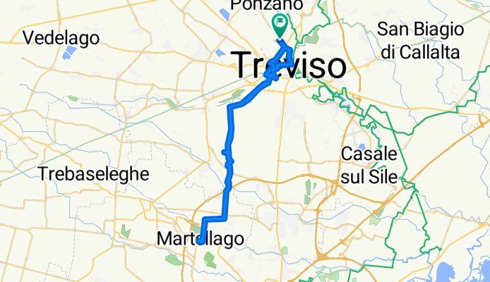Strada di San Pelaio, Treviso a Strada di San Pelaio, Treviso