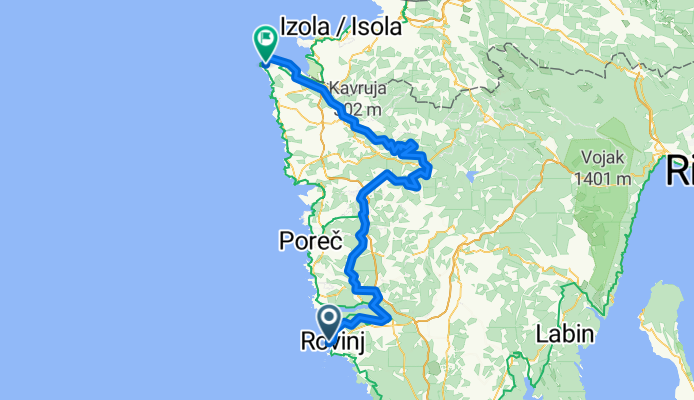 From Rovinj to Umag