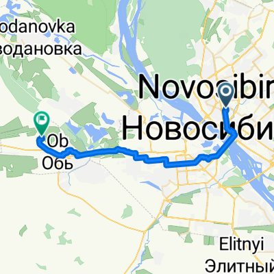 Ulitsa Kamenskaya to Prospekt Mozzherina