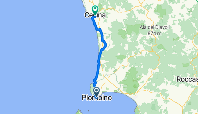 Via Dalmazia nach Corso Giacomo Matteotti