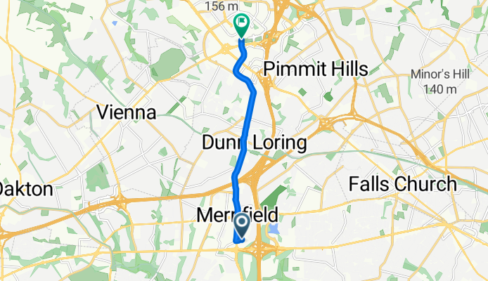 Gatehouse Rd, Falls Church to Galleria Dr, McLean