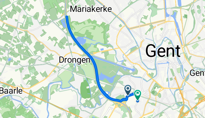 Sint-Denijslaan, Ghent to Voskenslaan, Ghent