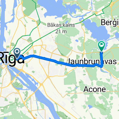 Merķeļa iela, Riga to Bebrenes iela, Riga